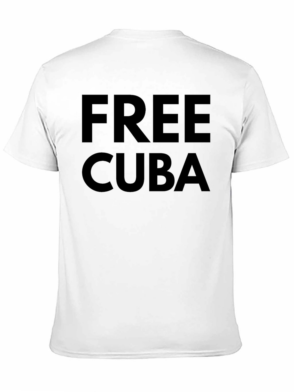 Free Cuba Graphic T-Shirt - Black