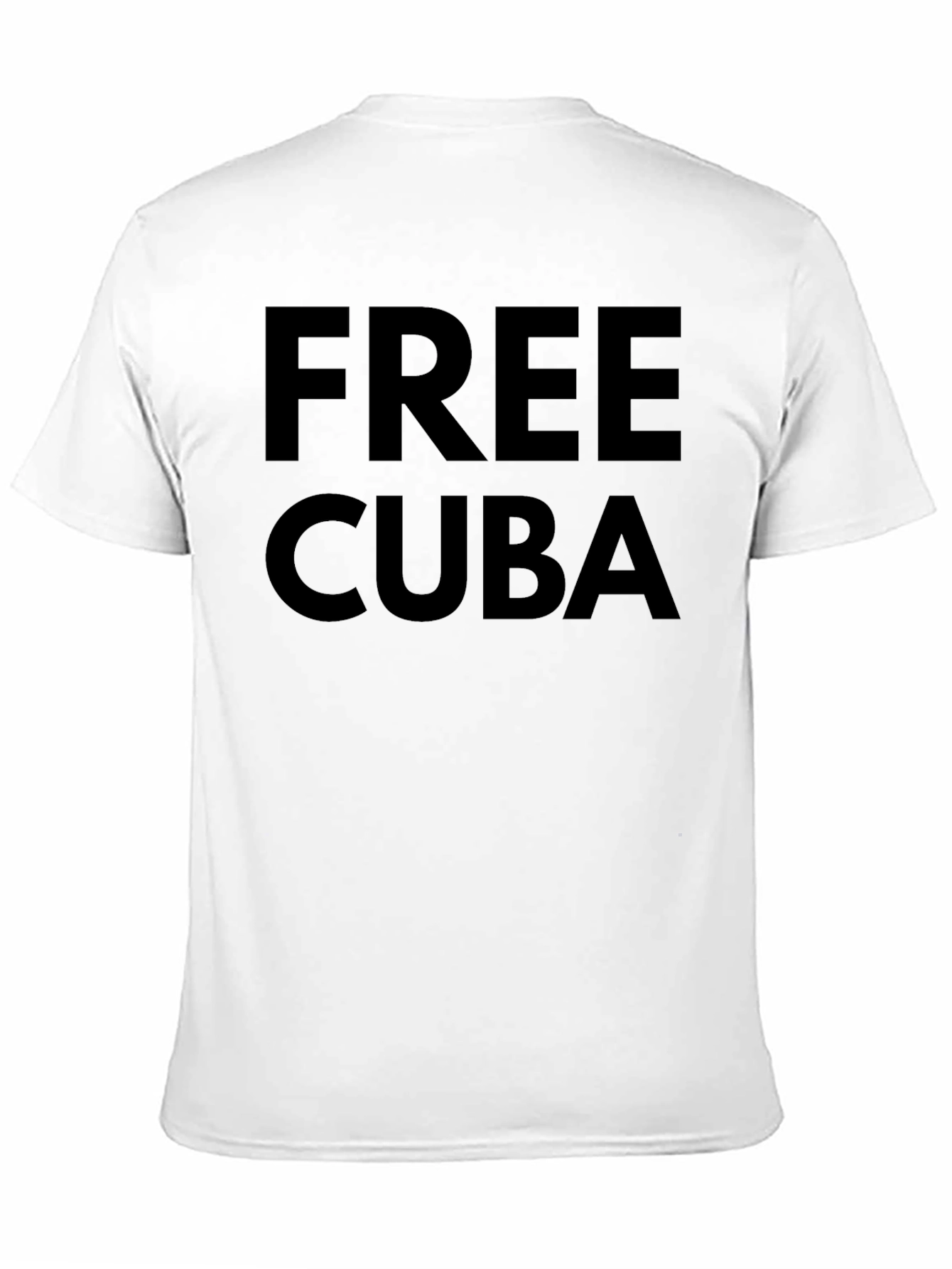 Free Cuba Graphic T-Shirt - Black