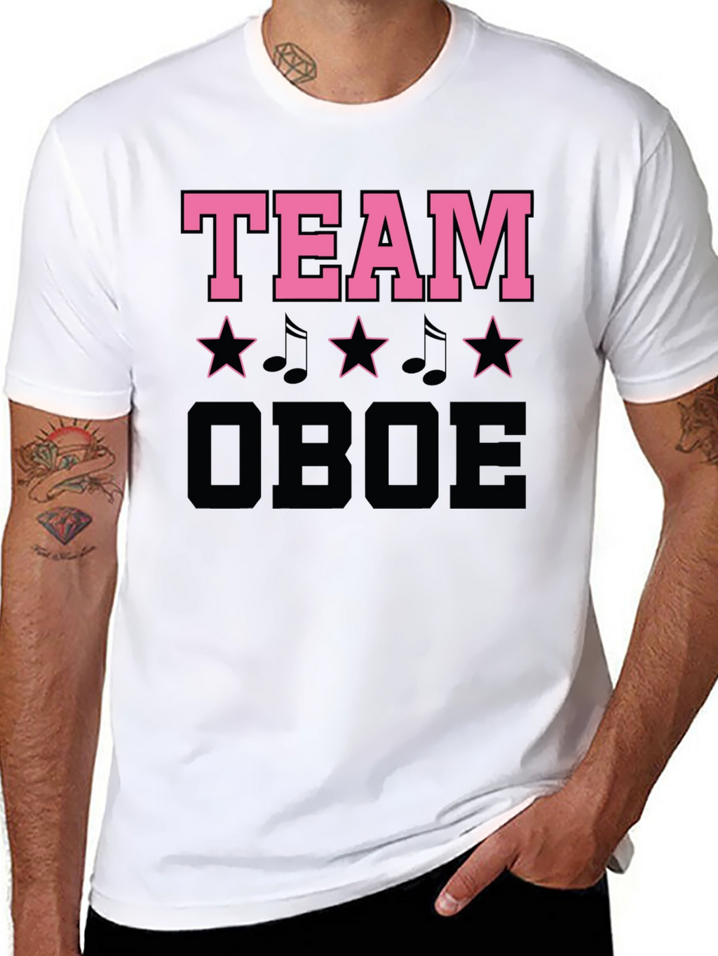 Team Oboe T-Shirt - Music Band Tee