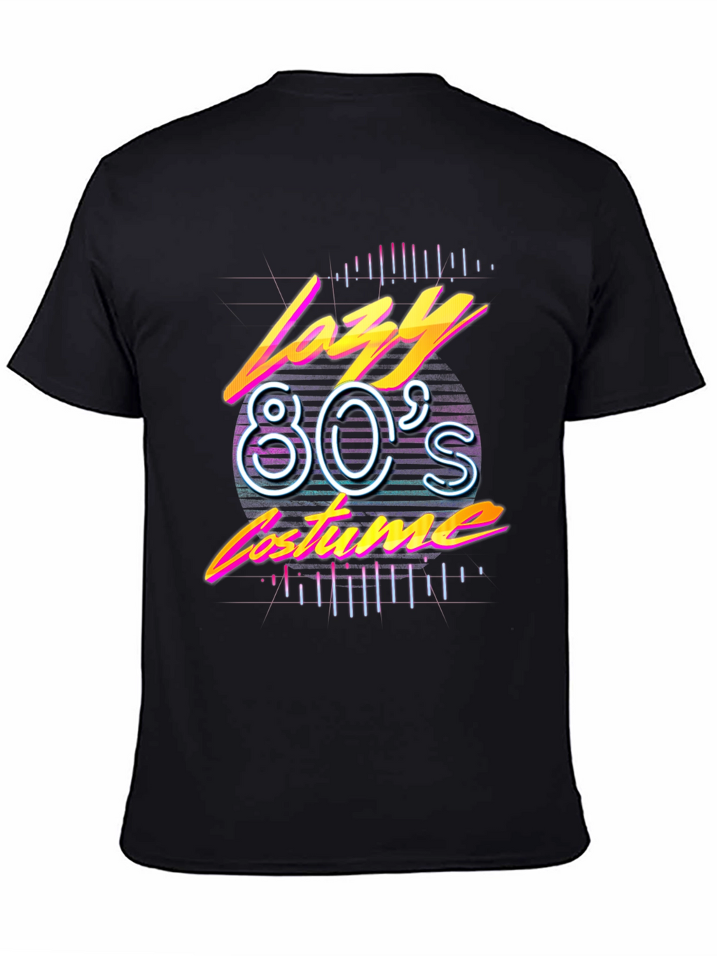 Lazy 80s Costume Graphic Tee