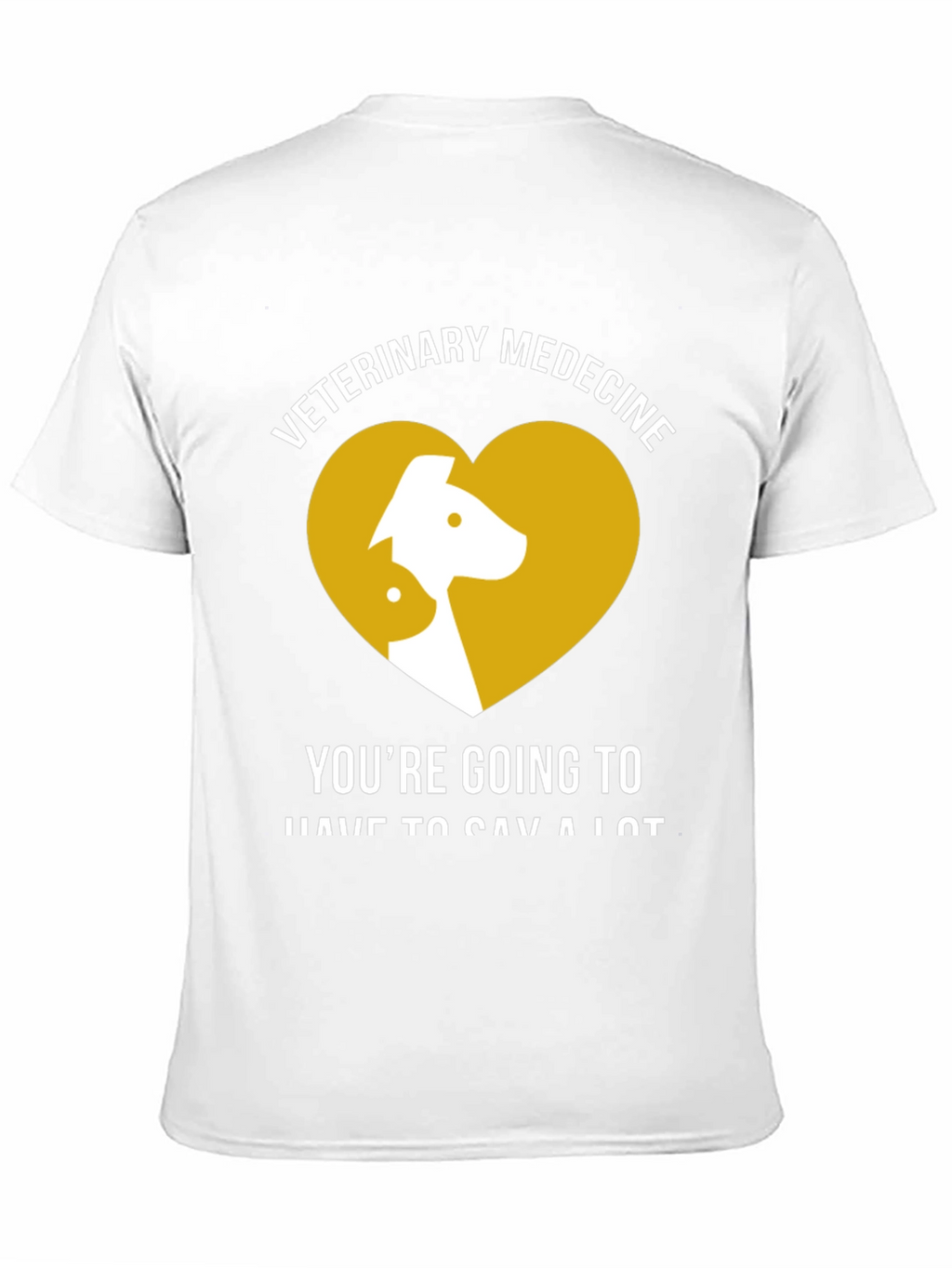 Veterinary Medicine Heart T-Shirt - Pet Vet Tee