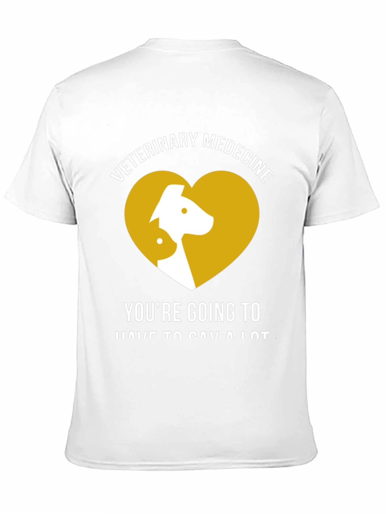 Veterinary Medicine Heart T-Shirt - Pet Vet Tee