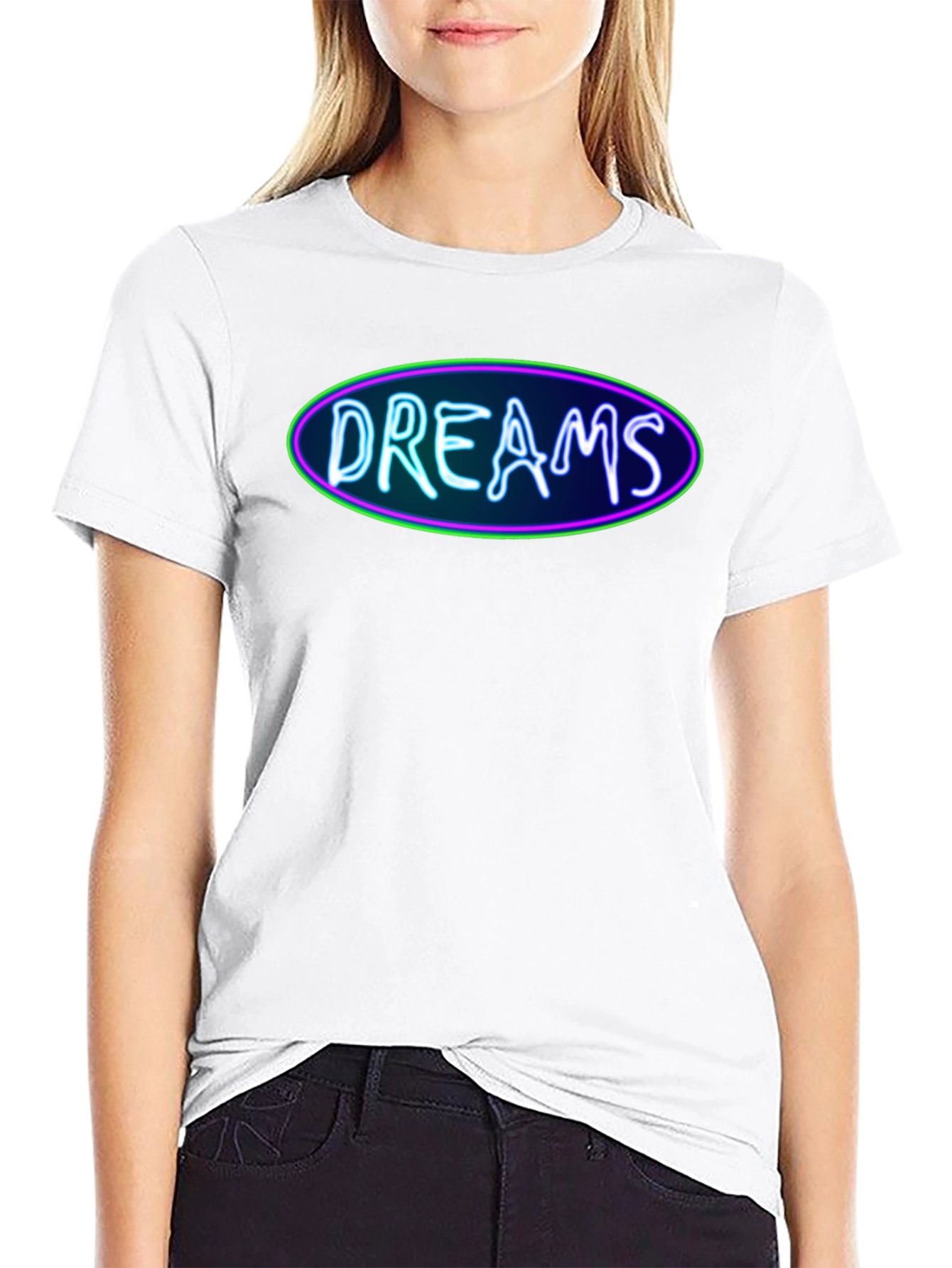 Dreams Neon T-Shirt - Retro Style
