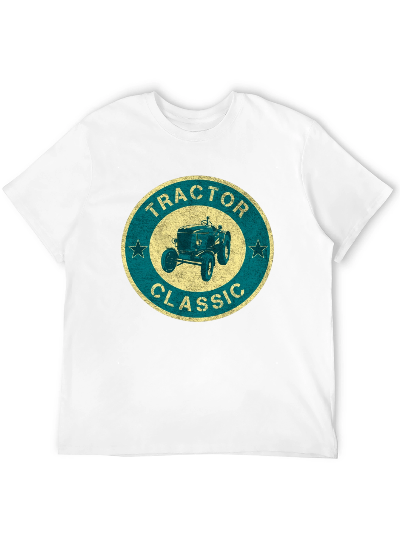 Classic Tractor Graphic Tee - Vintage Style