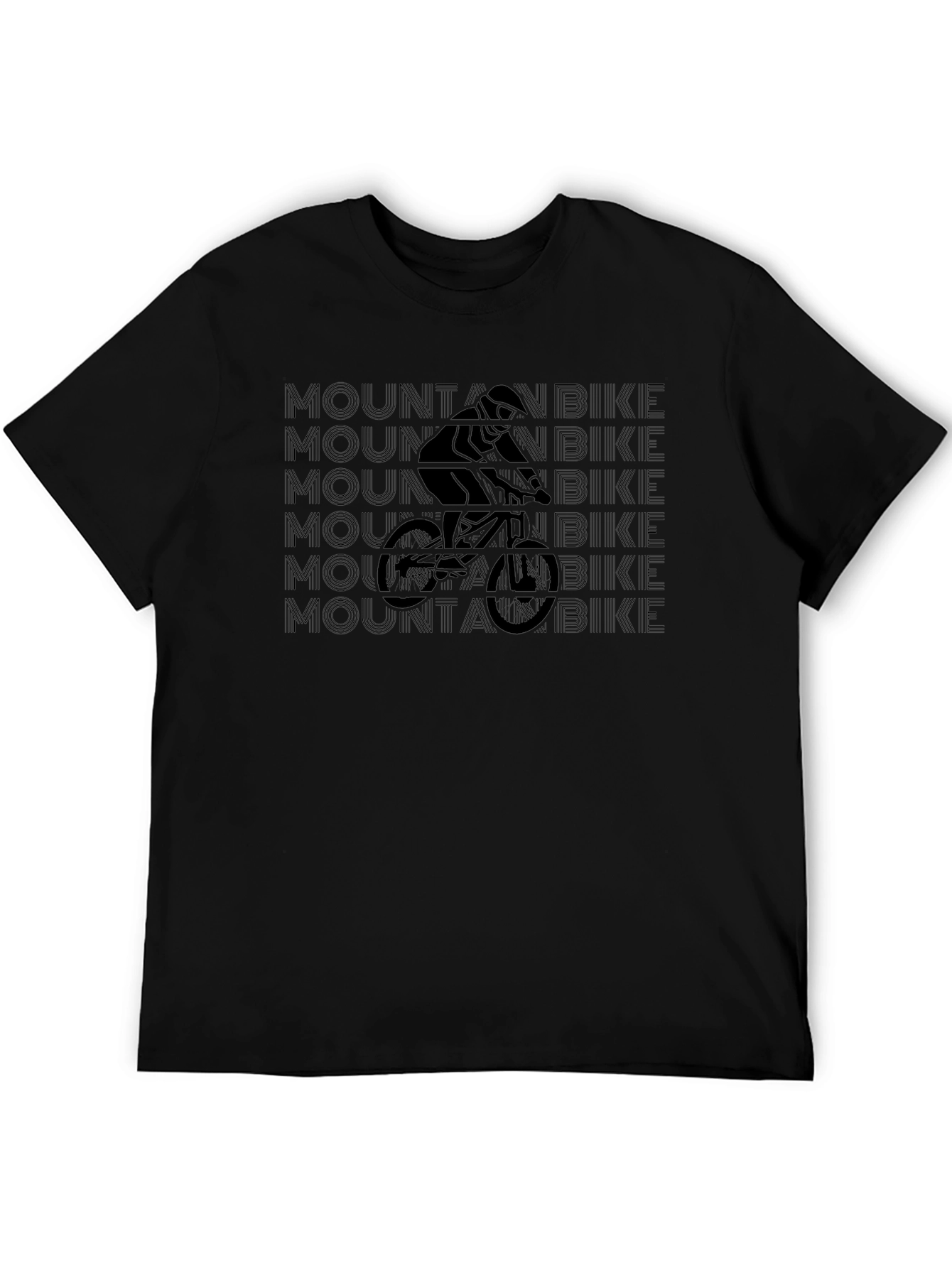 Mountain Bike Graphic Print T-Shirt