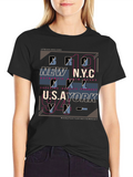 Urban Dreams Graphic Tee - Black