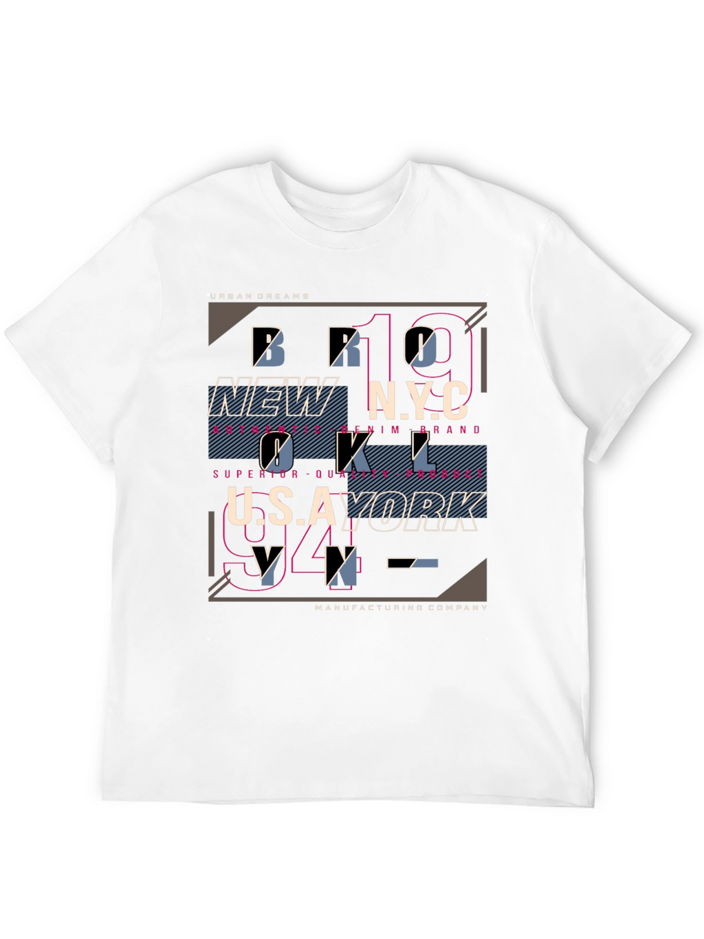 Urban Dreams Graphic Tee - Black