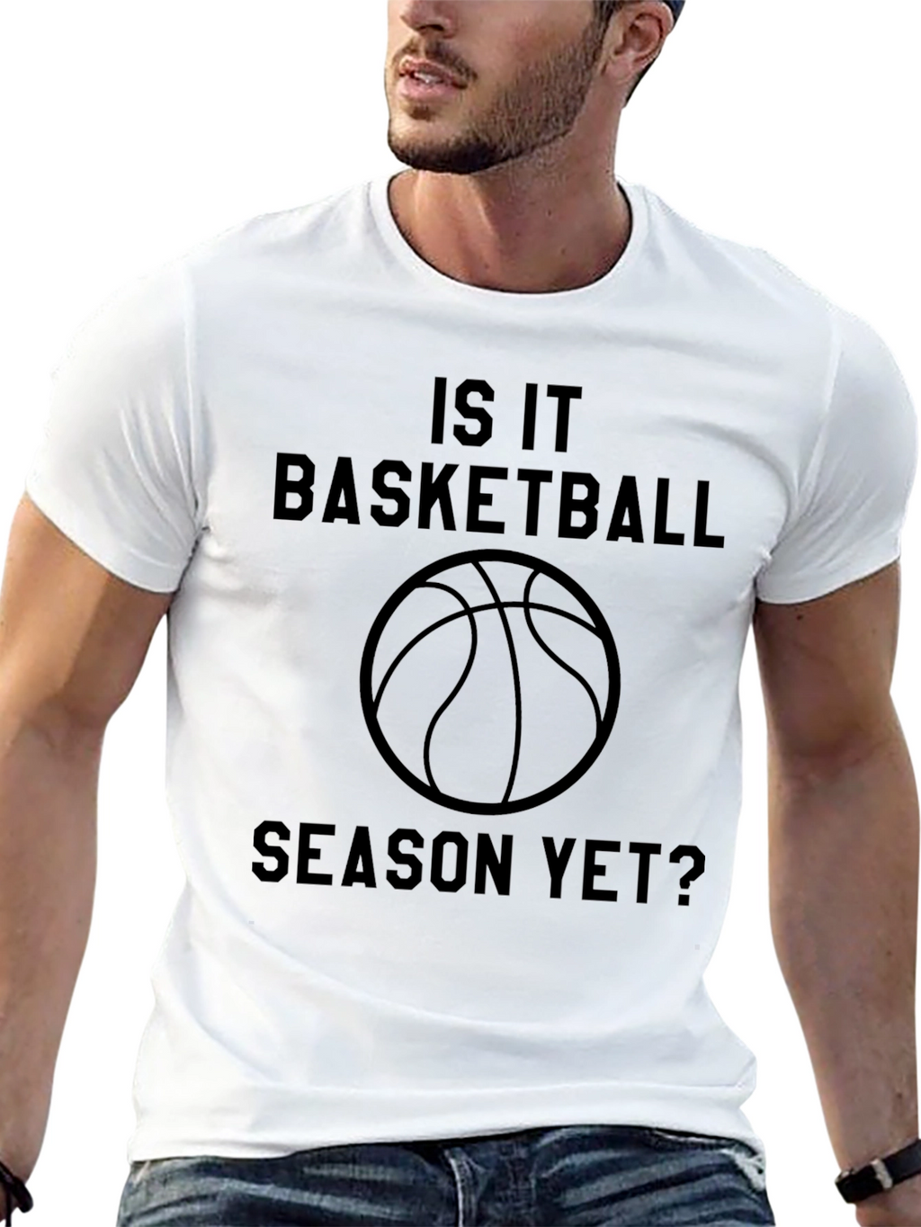 Is It Basketball Season Yet? Graphic Tee