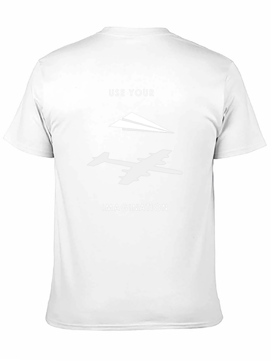 Use Your Imagination T-Shirt - Airplane Graphic Tee