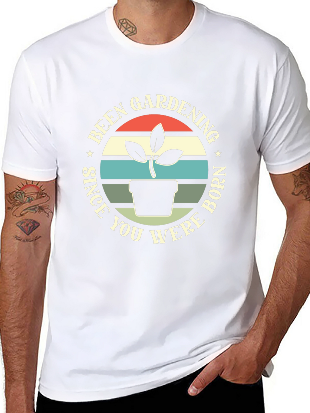 Gardening Enthusiast T-Shirt - Born to Garden