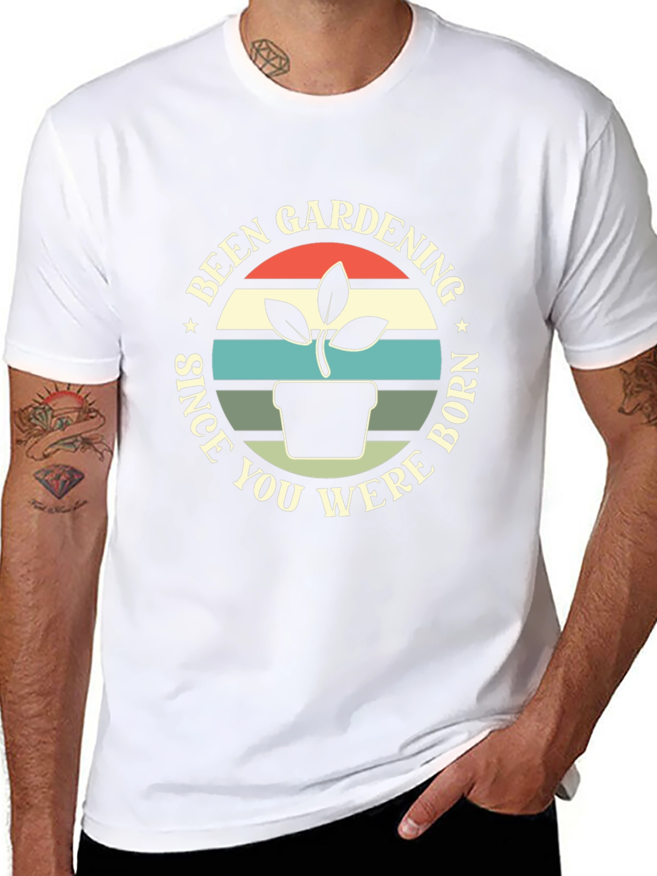 Gardening Enthusiast T-Shirt - Born to Garden