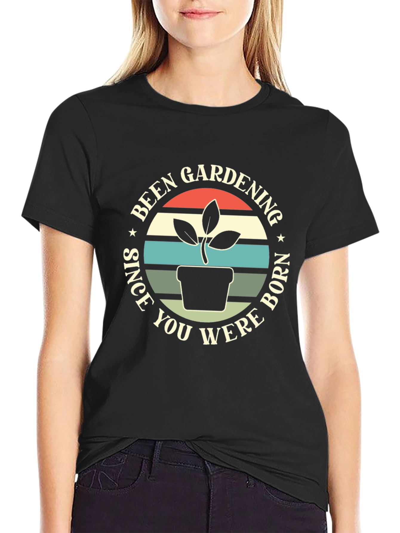 Gardening Enthusiast T-Shirt - Born to Garden