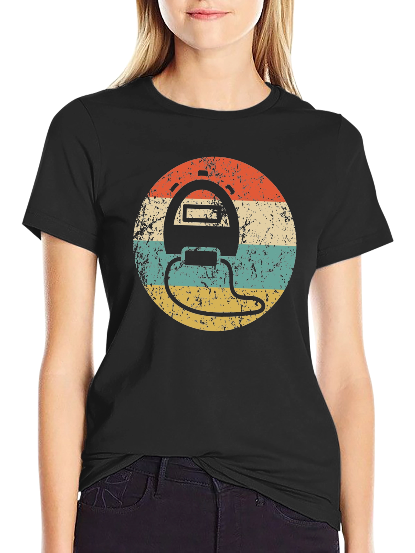 Retro Stopwatch Graphic Tee