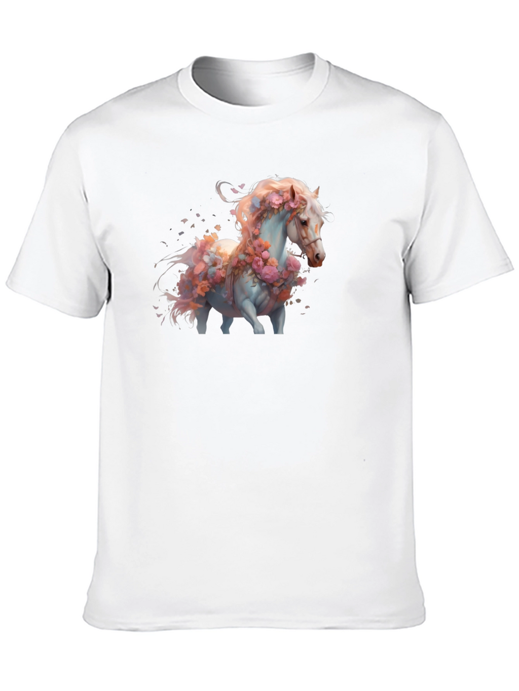 Floral Horse Graphic Tee