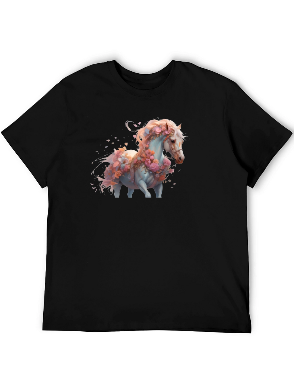 Floral Horse Graphic Tee