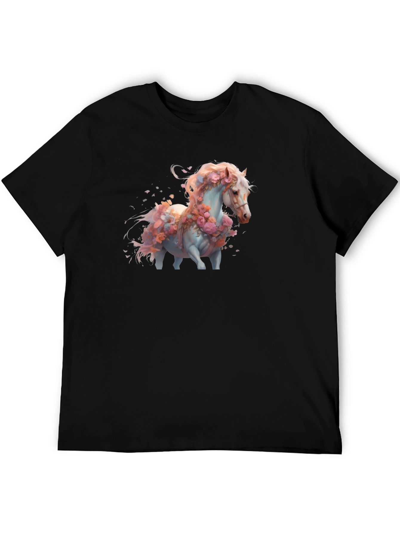 Floral Horse Graphic Tee