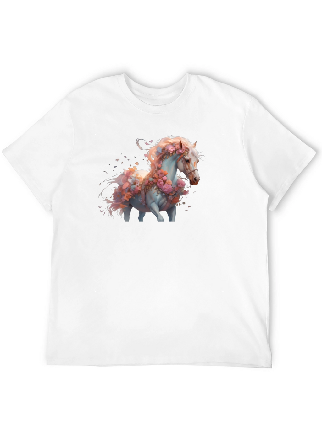 Floral Horse Graphic Tee