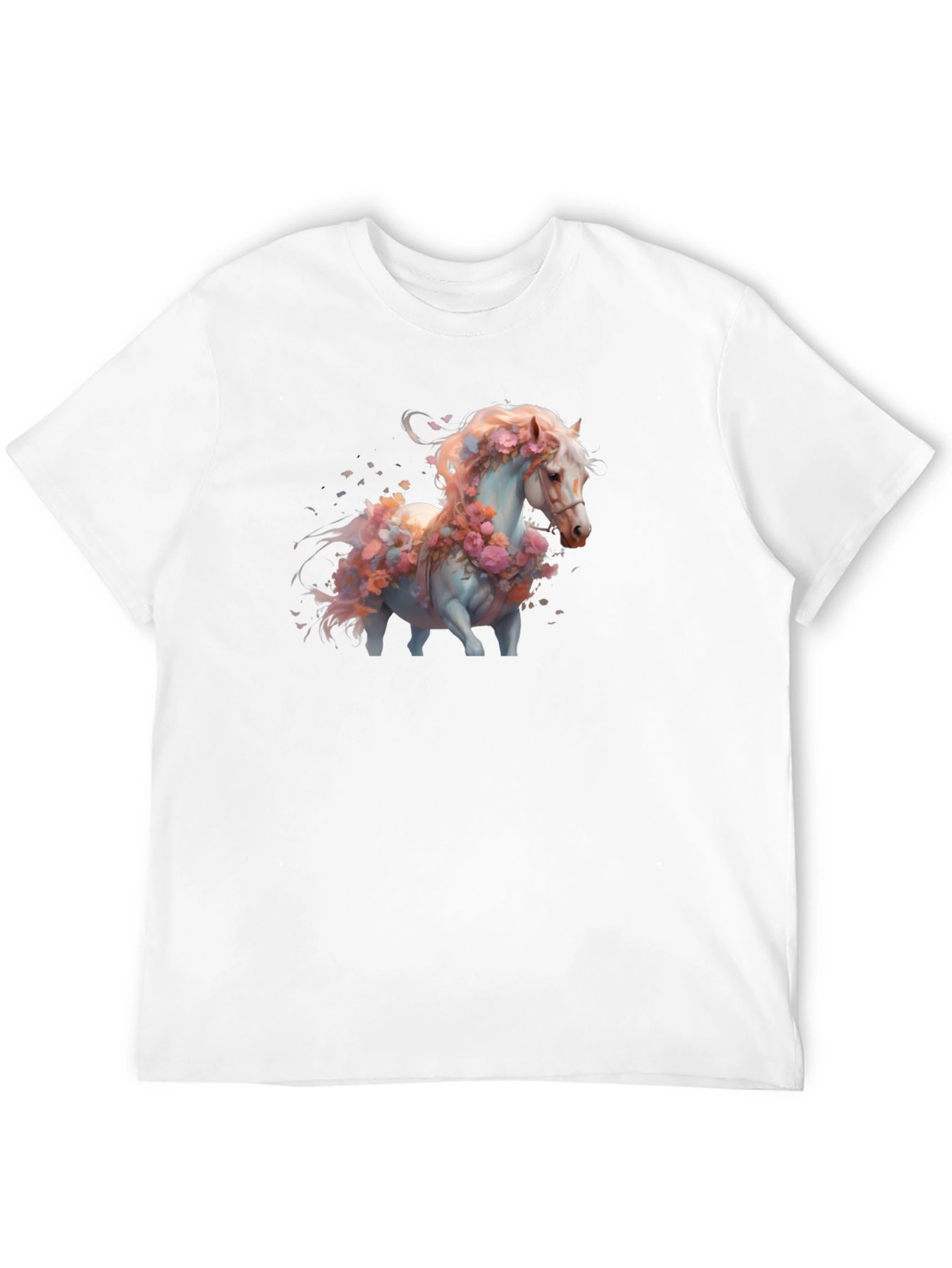 Floral Horse Graphic Tee