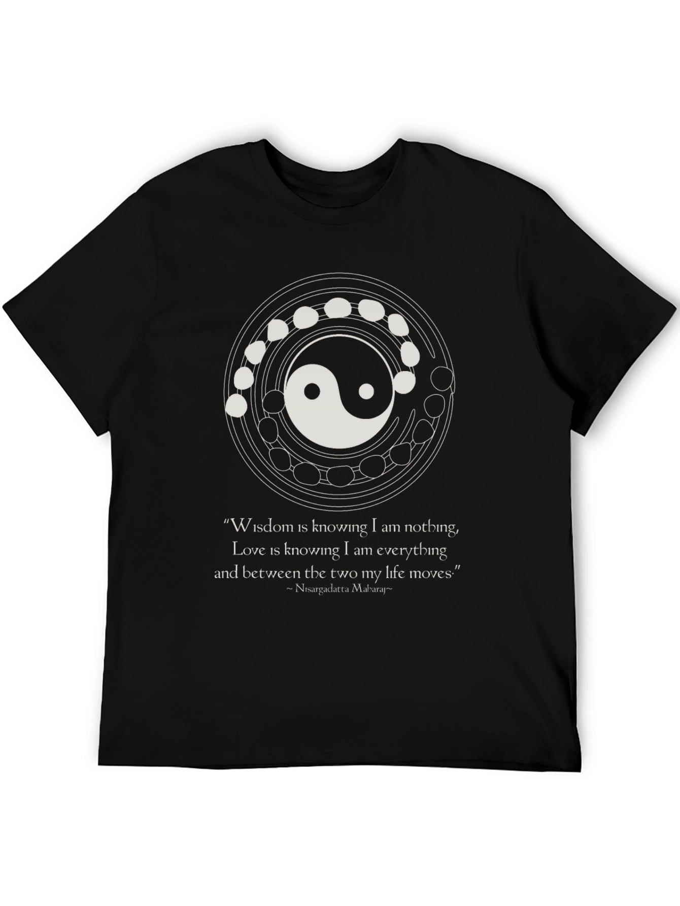 Yin Yang Wisdom Quote T-Shirt - Unisex
