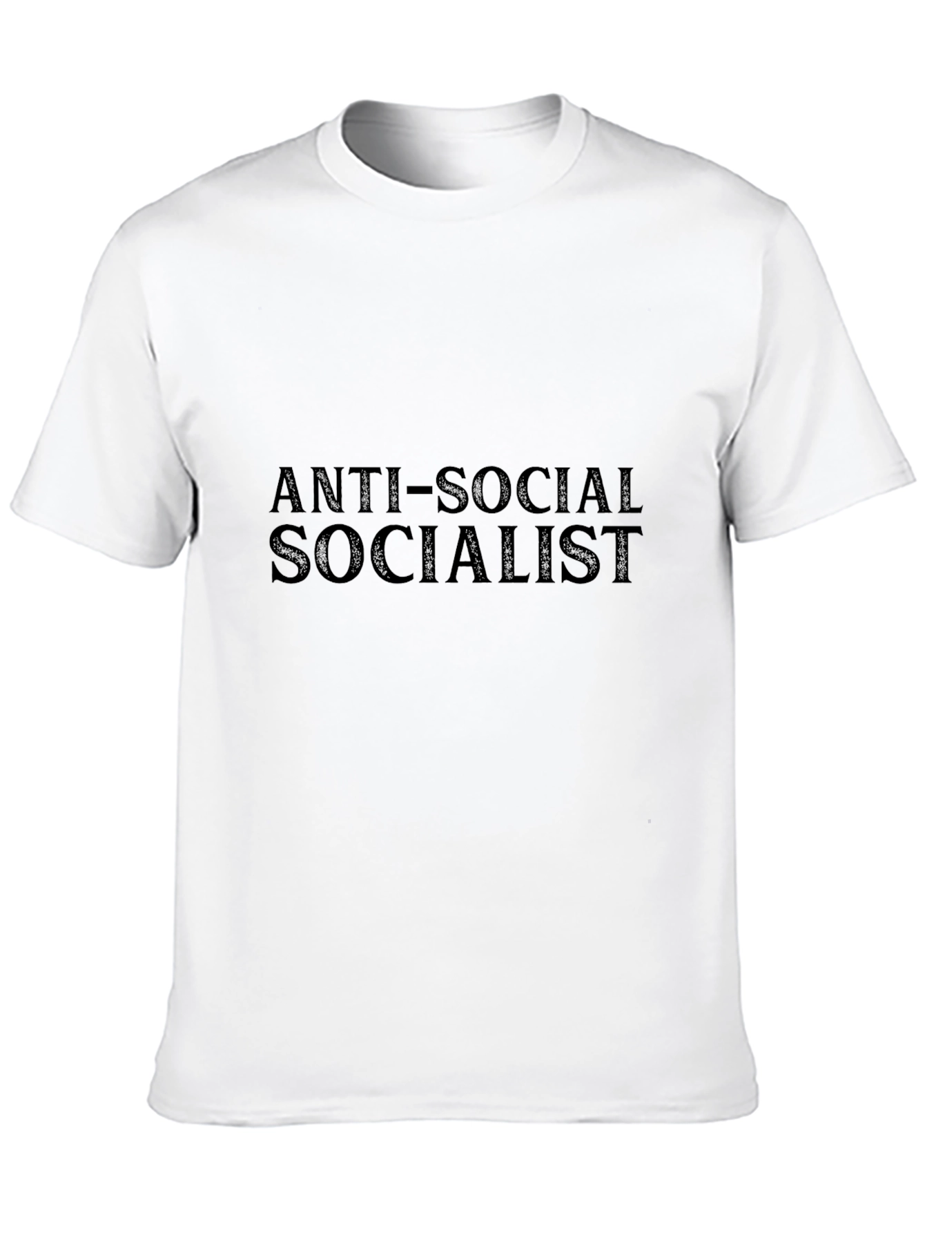 Anti-Social Socialist Graphic Tee - Black T-Shirt