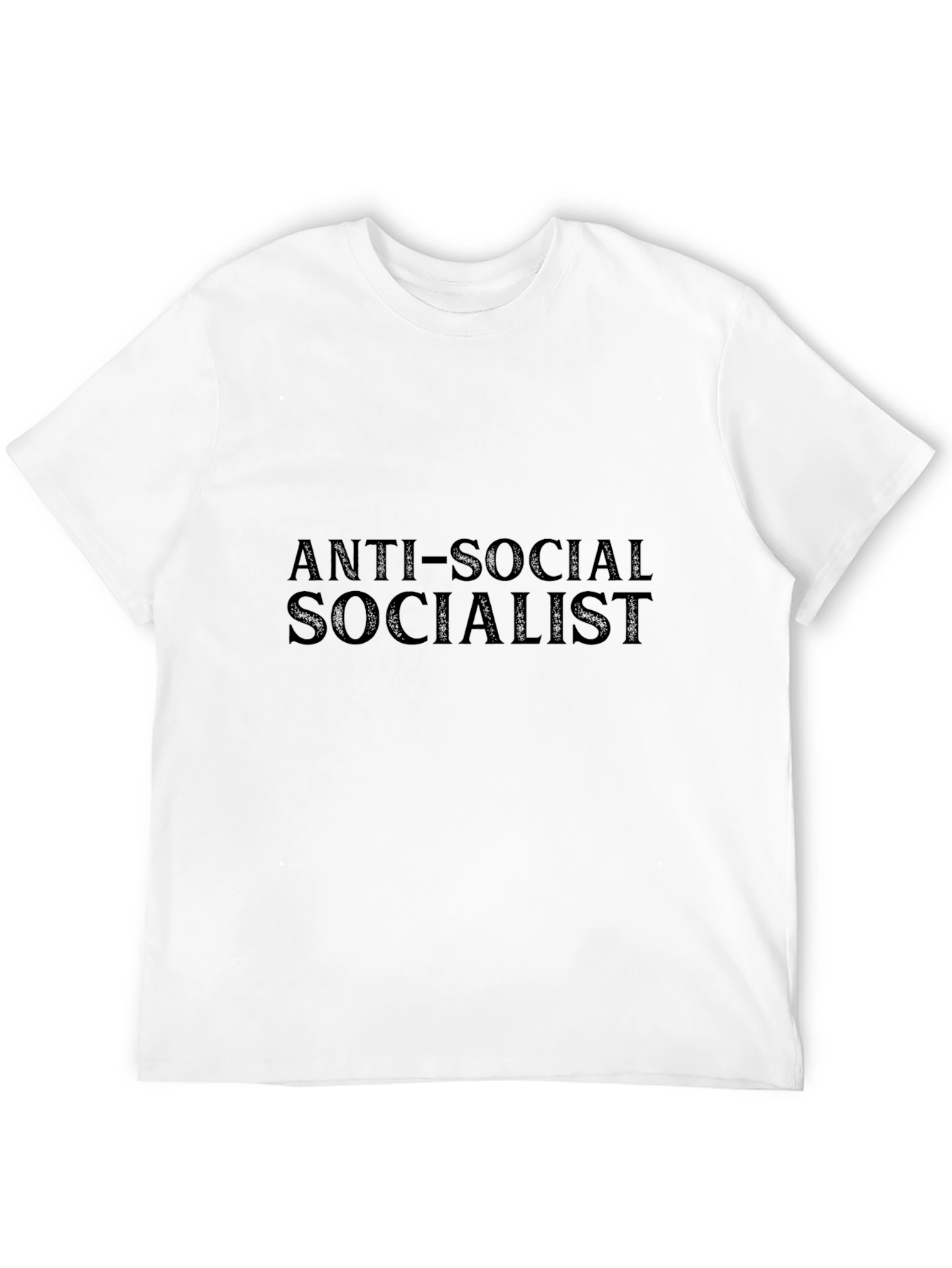 Anti-Social Socialist Graphic Tee - Black T-Shirt