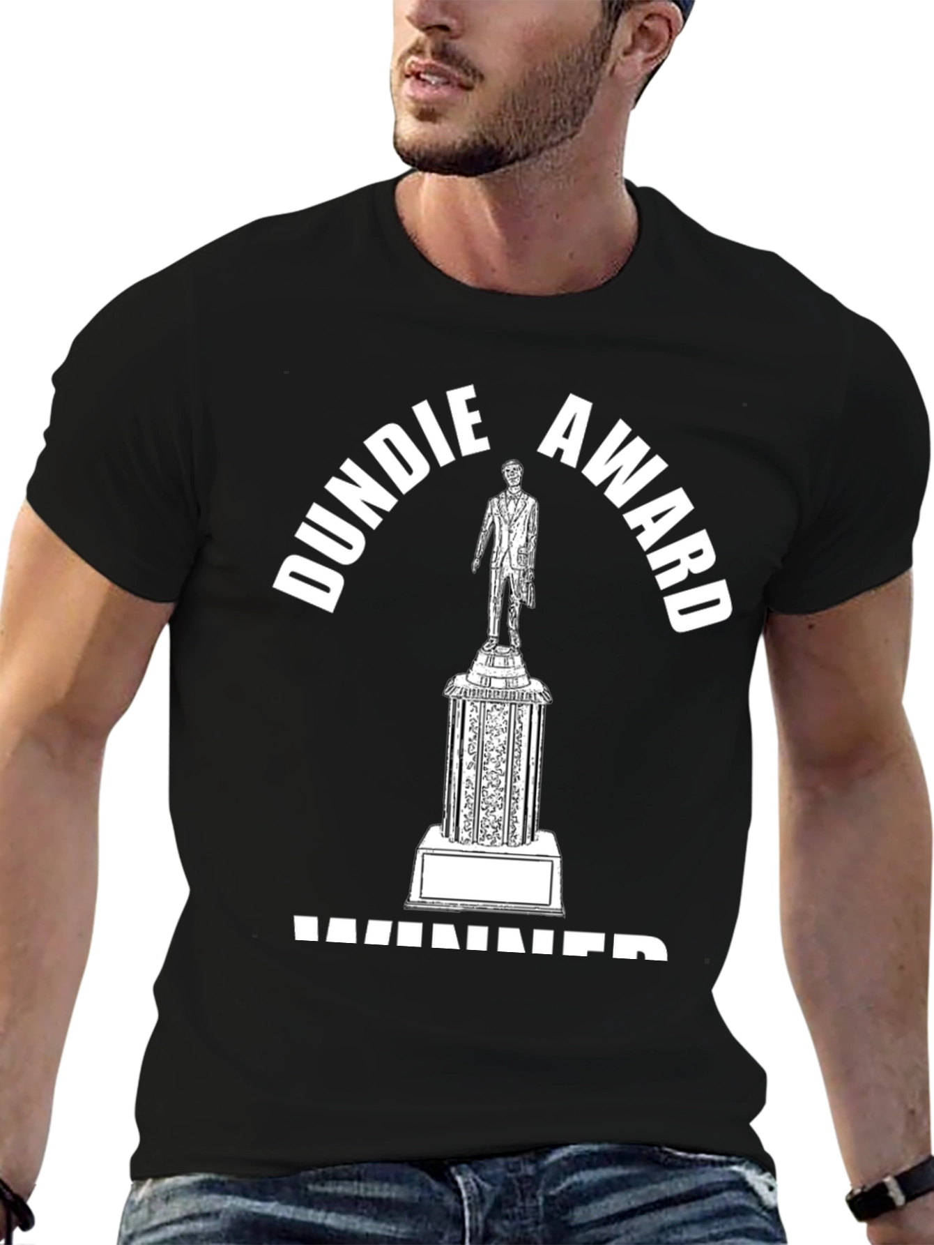 The Office Dundie Award Winner Black T-Shirt