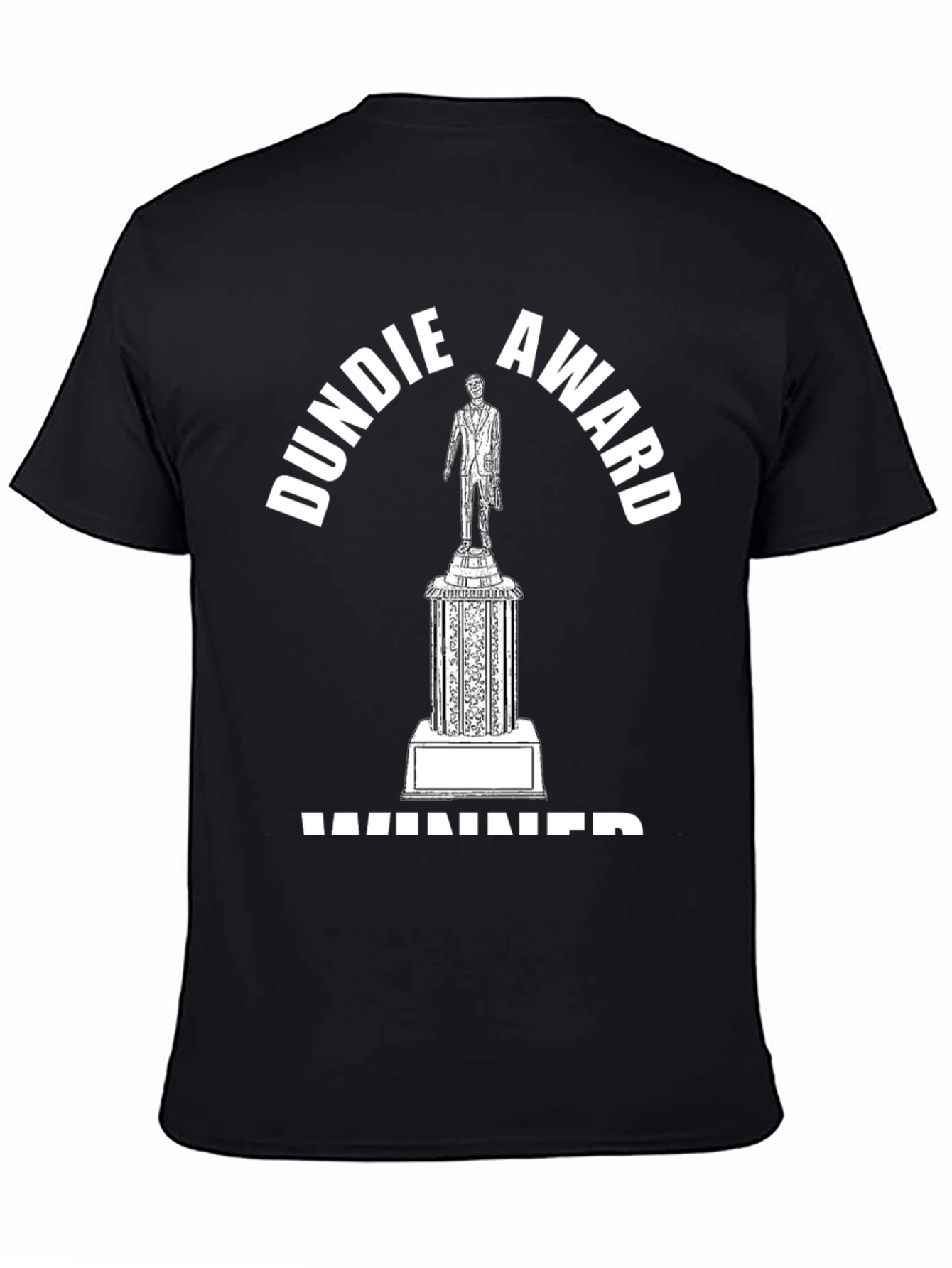 The Office Dundie Award Winner Black T-Shirt