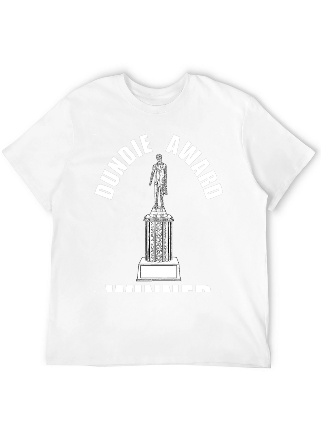 The Office Dundie Award Winner Black T-Shirt