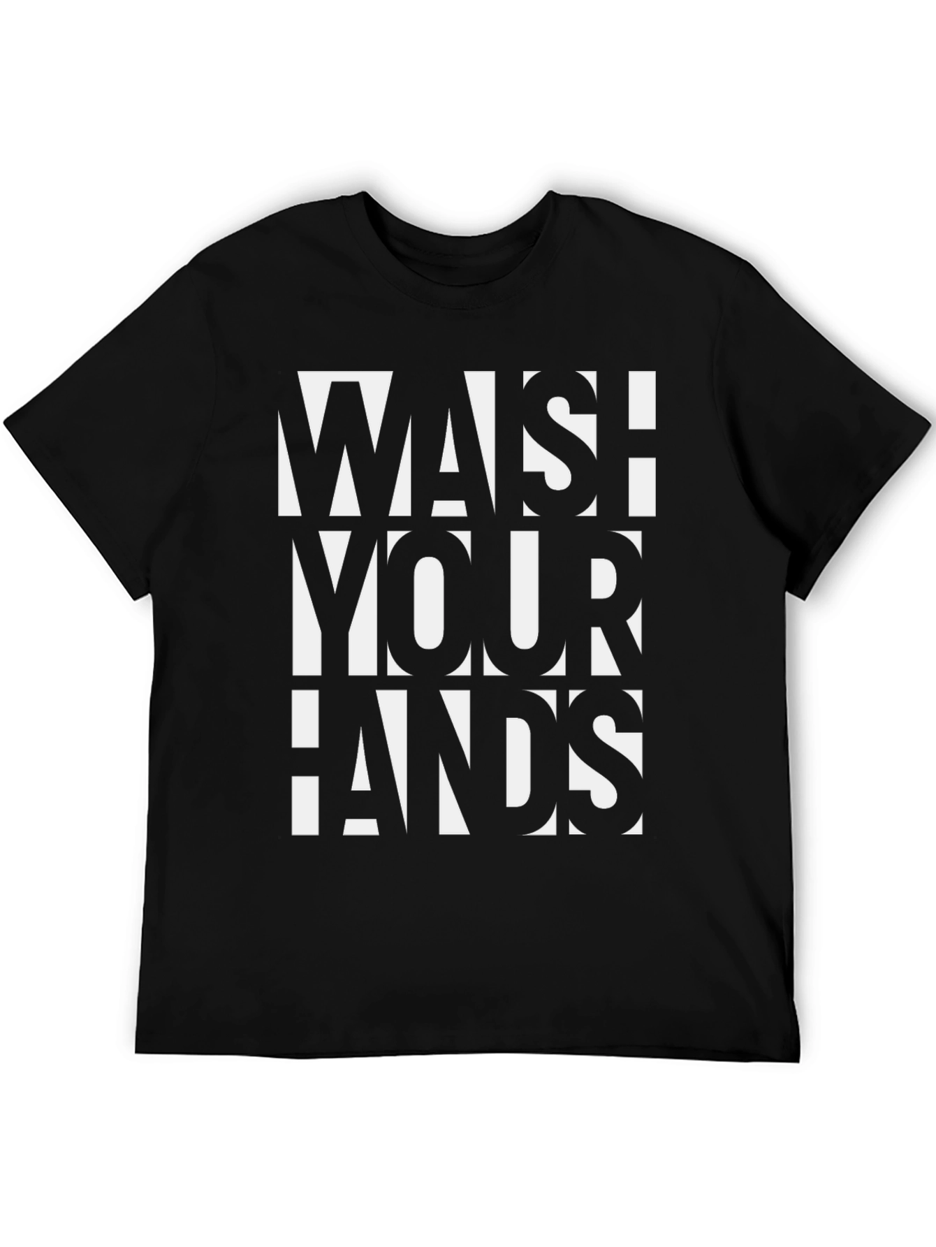 Wash Your Hands Graphic Tee - Stylish & Essential