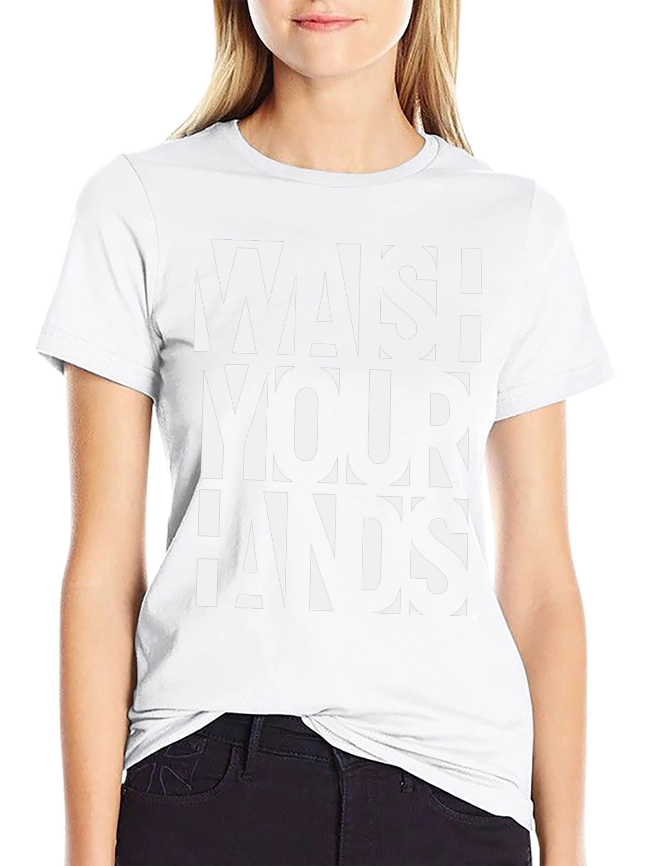 Wash Your Hands Graphic Tee - Stylish & Essential