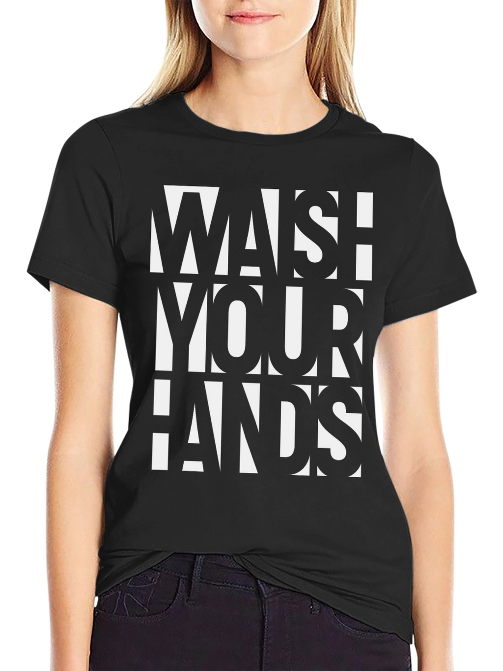 Wash Your Hands Graphic Tee - Stylish & Essential