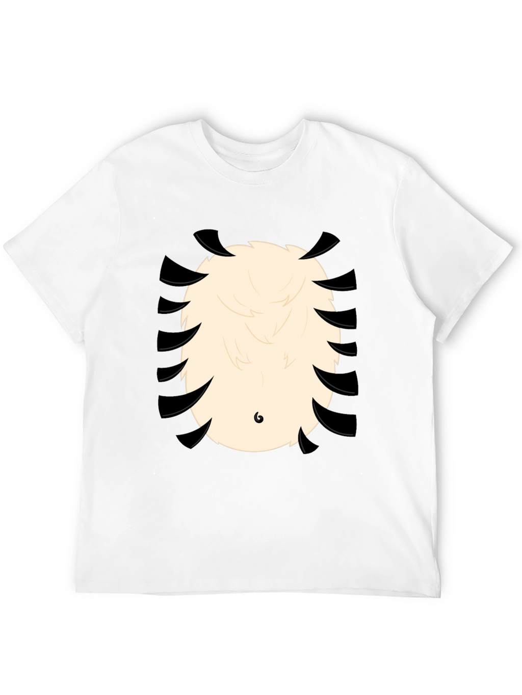 Funny Panda Bear T-Shirt - Cartoon Animal Belly Print