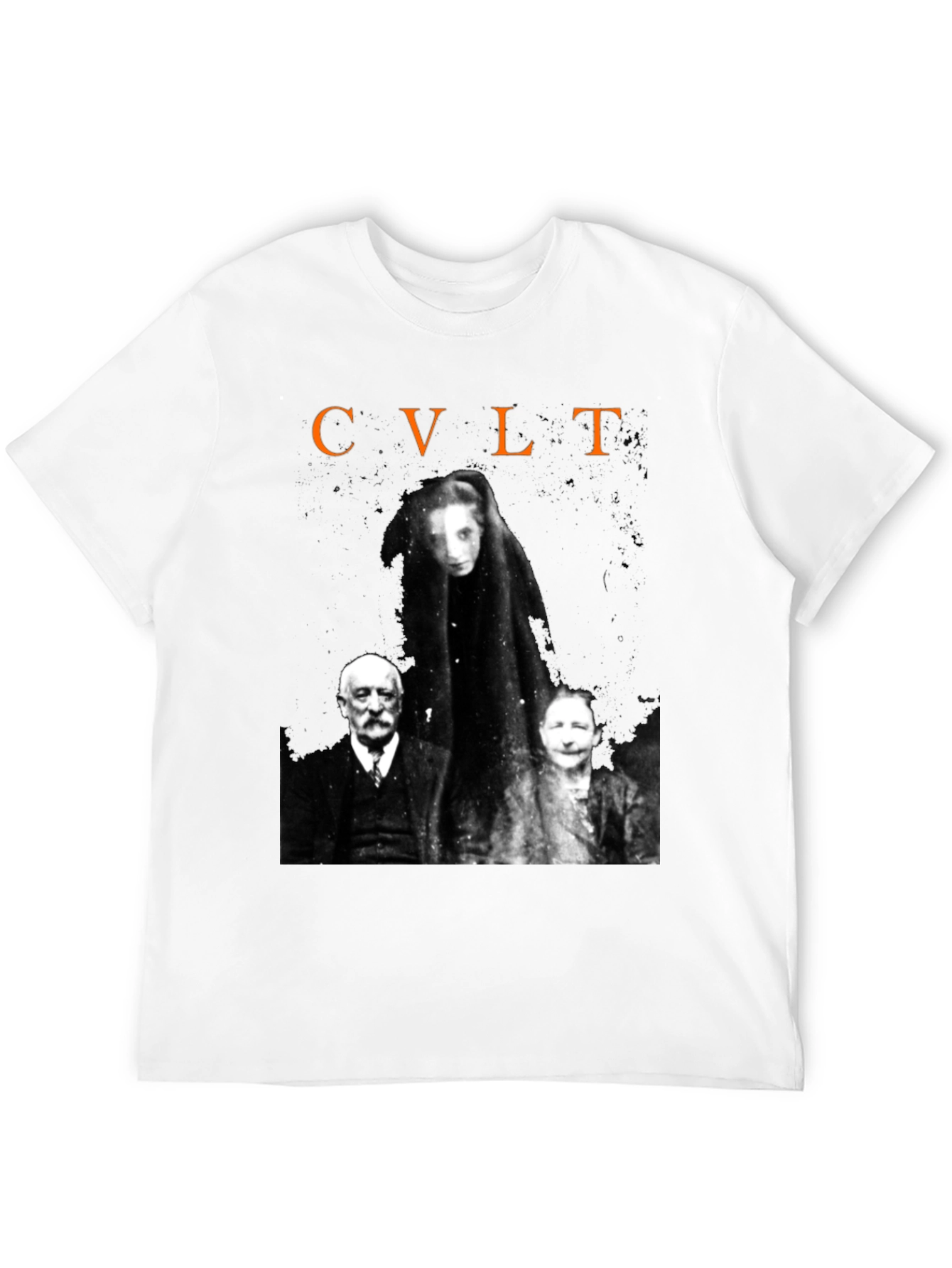 Cult Graphic Print Black T-Shirt