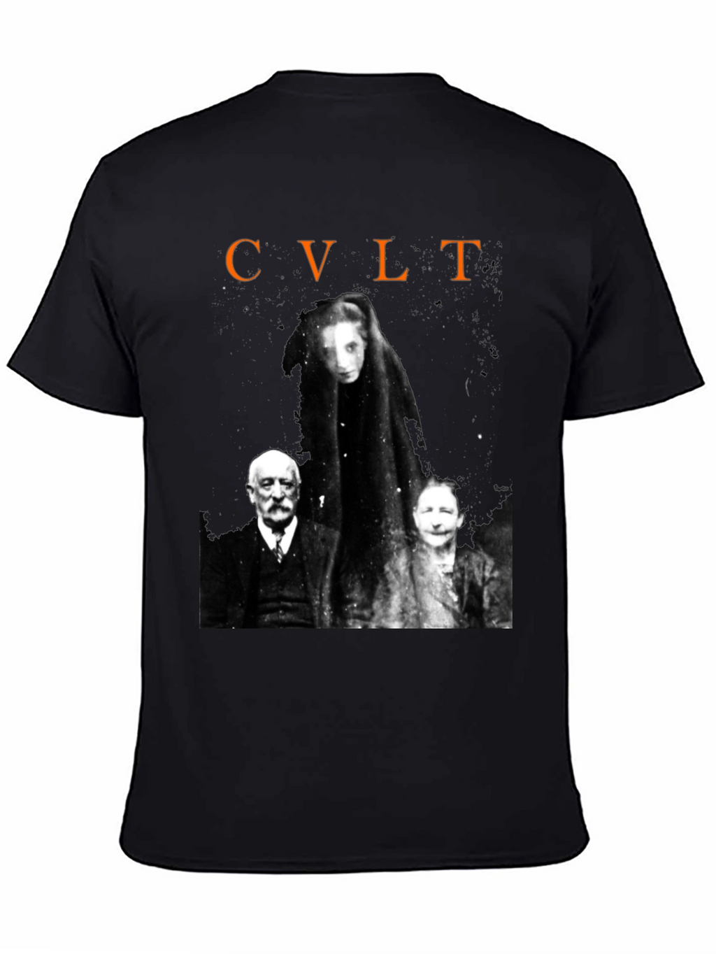 Cult Graphic Print Black T-Shirt