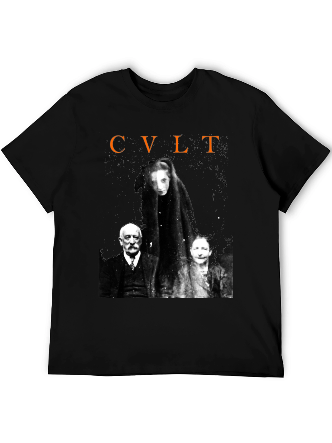 Cult Graphic Print Black T-Shirt