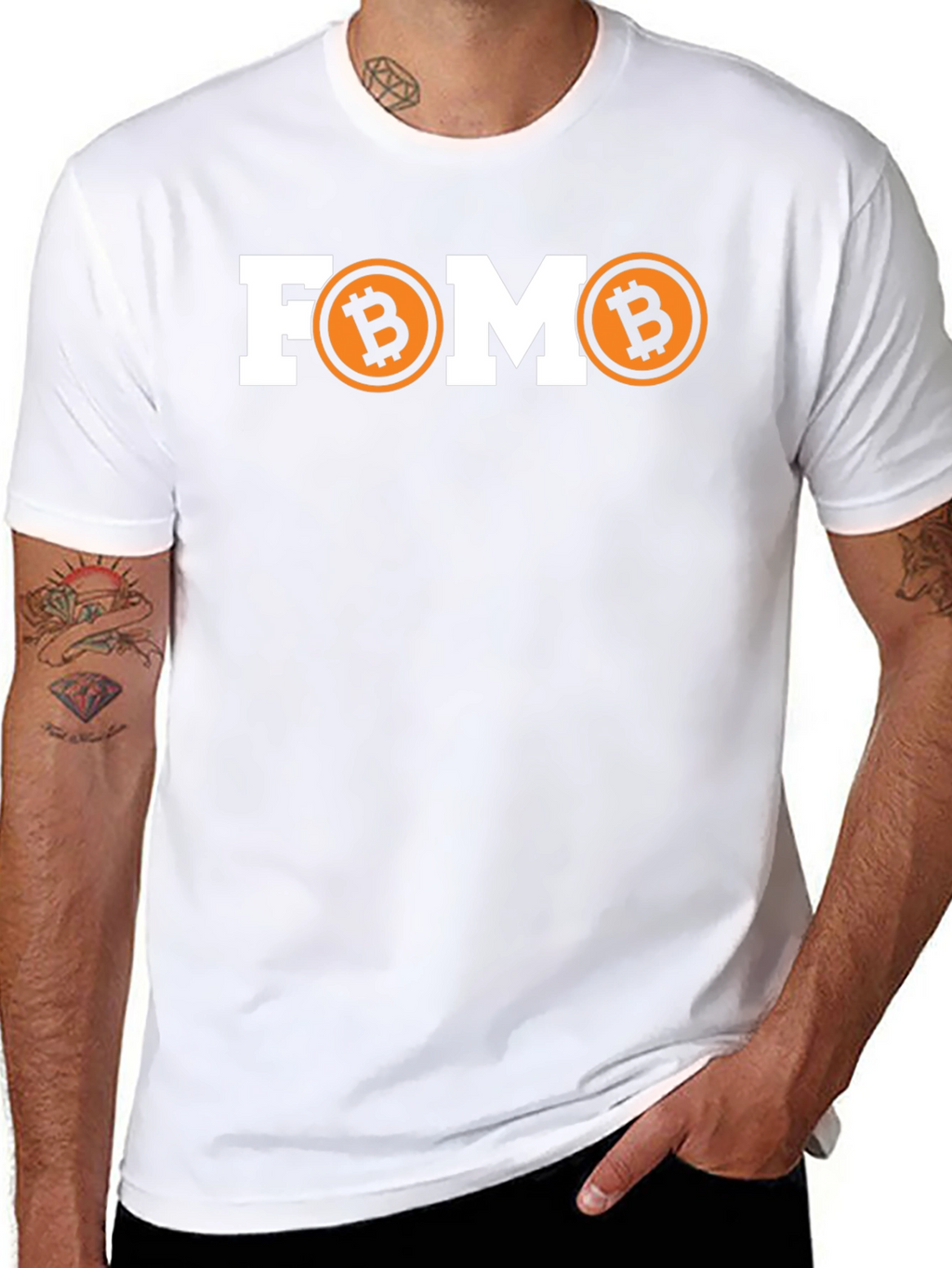 FOMO Bitcoin Cryptocurrency T-Shirt