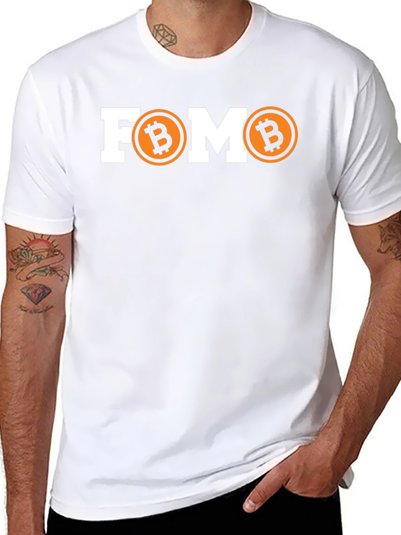 FOMO Bitcoin Cryptocurrency T-Shirt