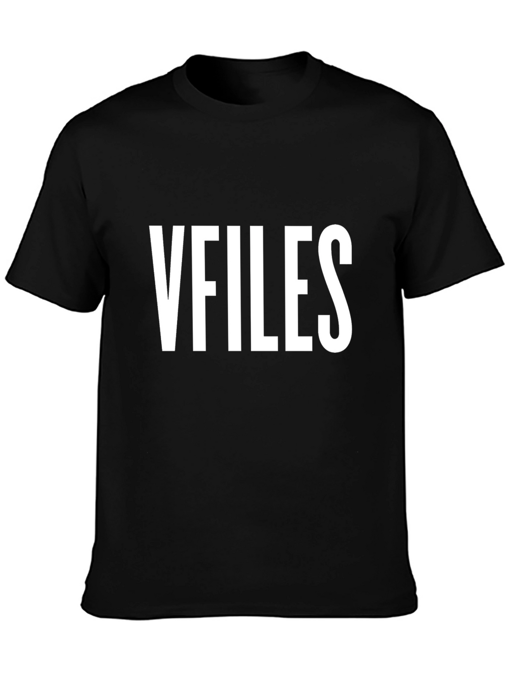 VFIILES Black Graphic Tee - Mystery & Style