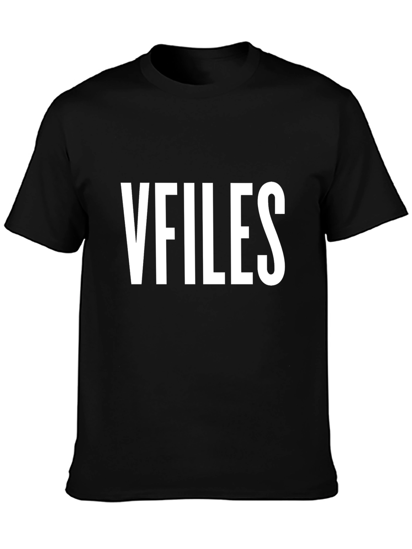 VFIILES Black Graphic Tee - Mystery & Style