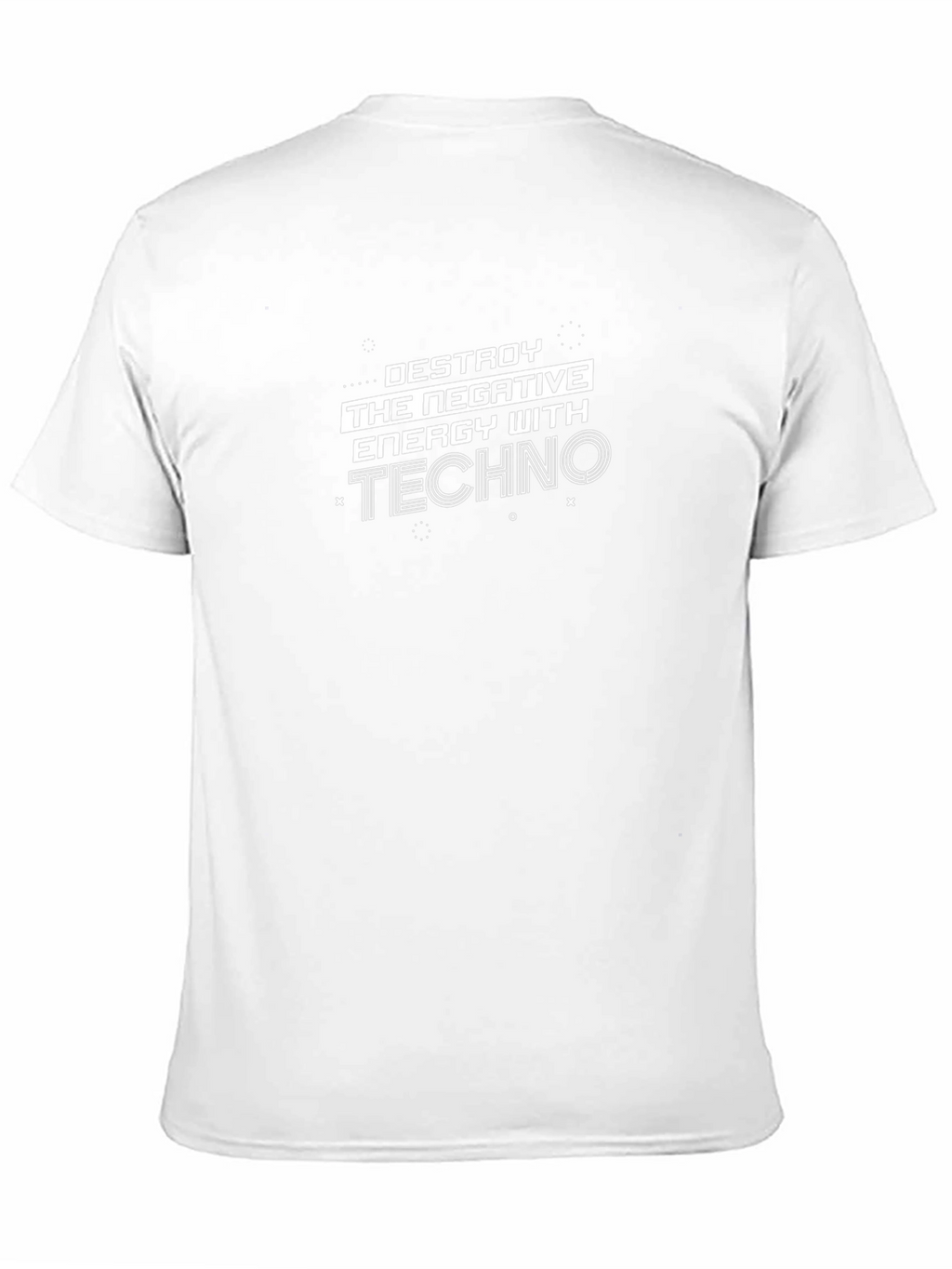 Destroy Negative Energy Techno T-Shirt