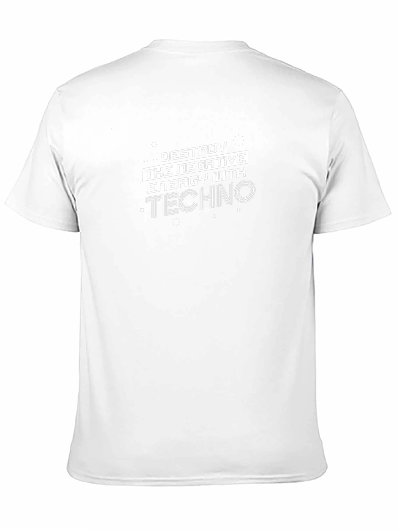 Destroy Negative Energy Techno T-Shirt