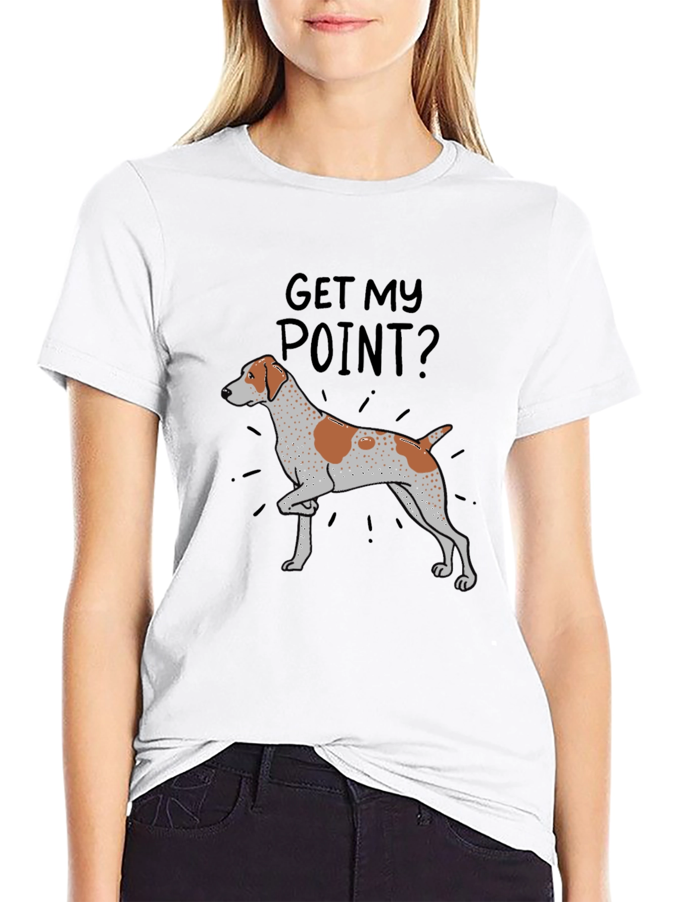 Get My Point? Dog T-Shirt