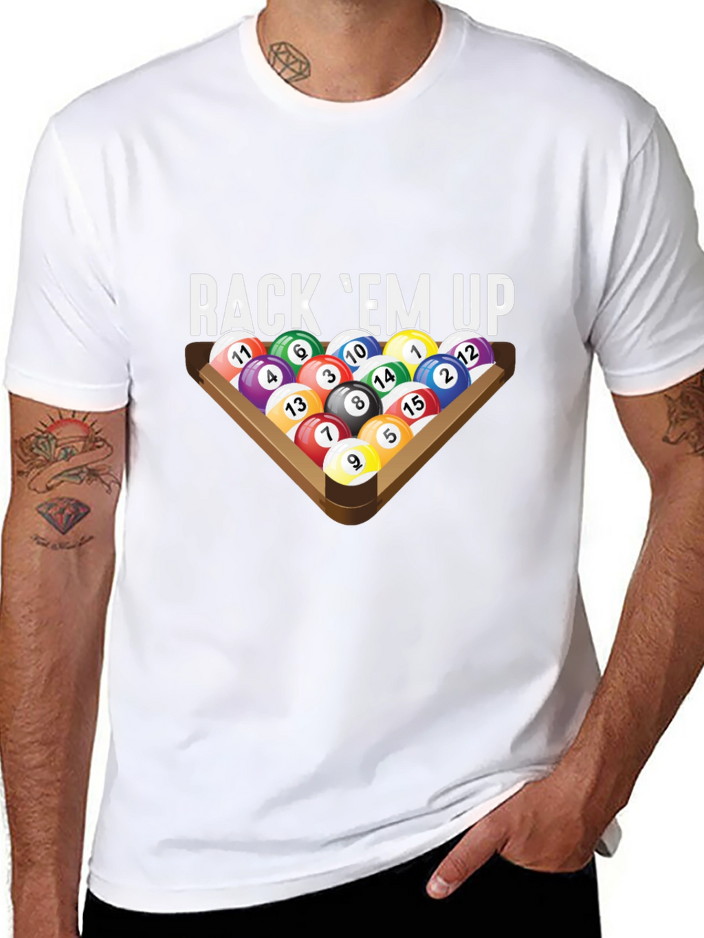 Rack Em Up Billiards T-Shirt