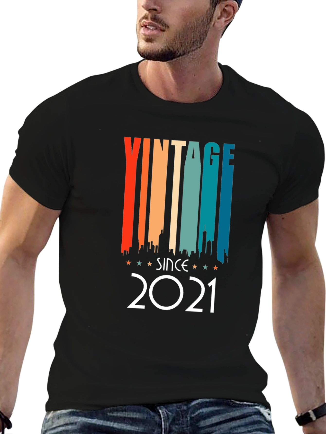 Vintage Since 2021 Graphic T-Shirt