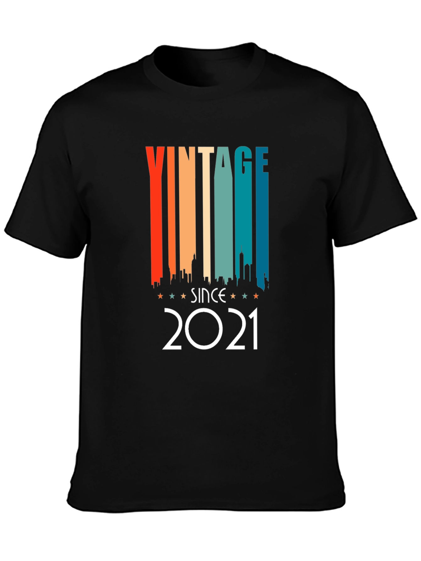 Vintage Since 2021 Graphic T-Shirt