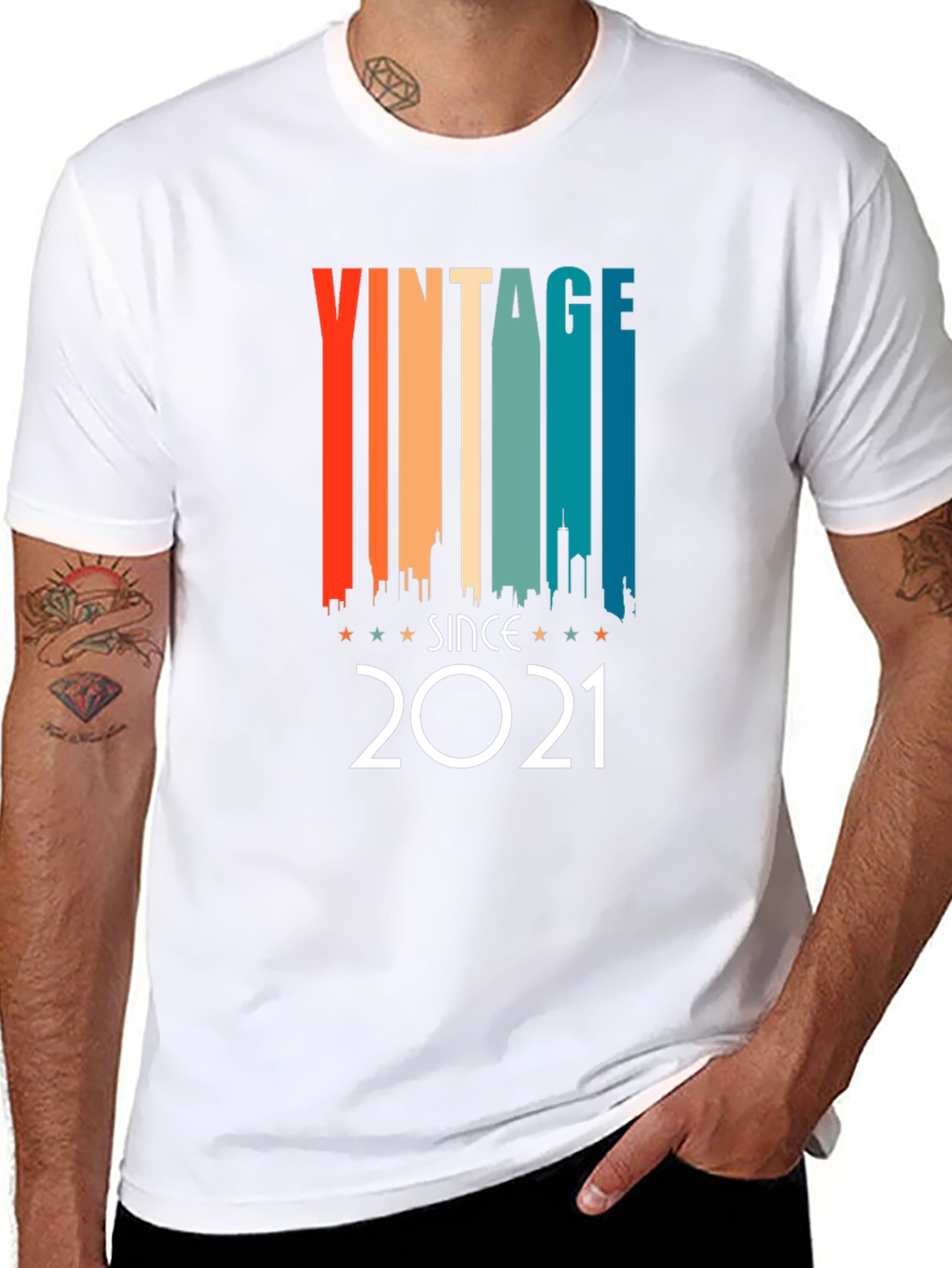 Vintage Since 2021 Graphic T-Shirt