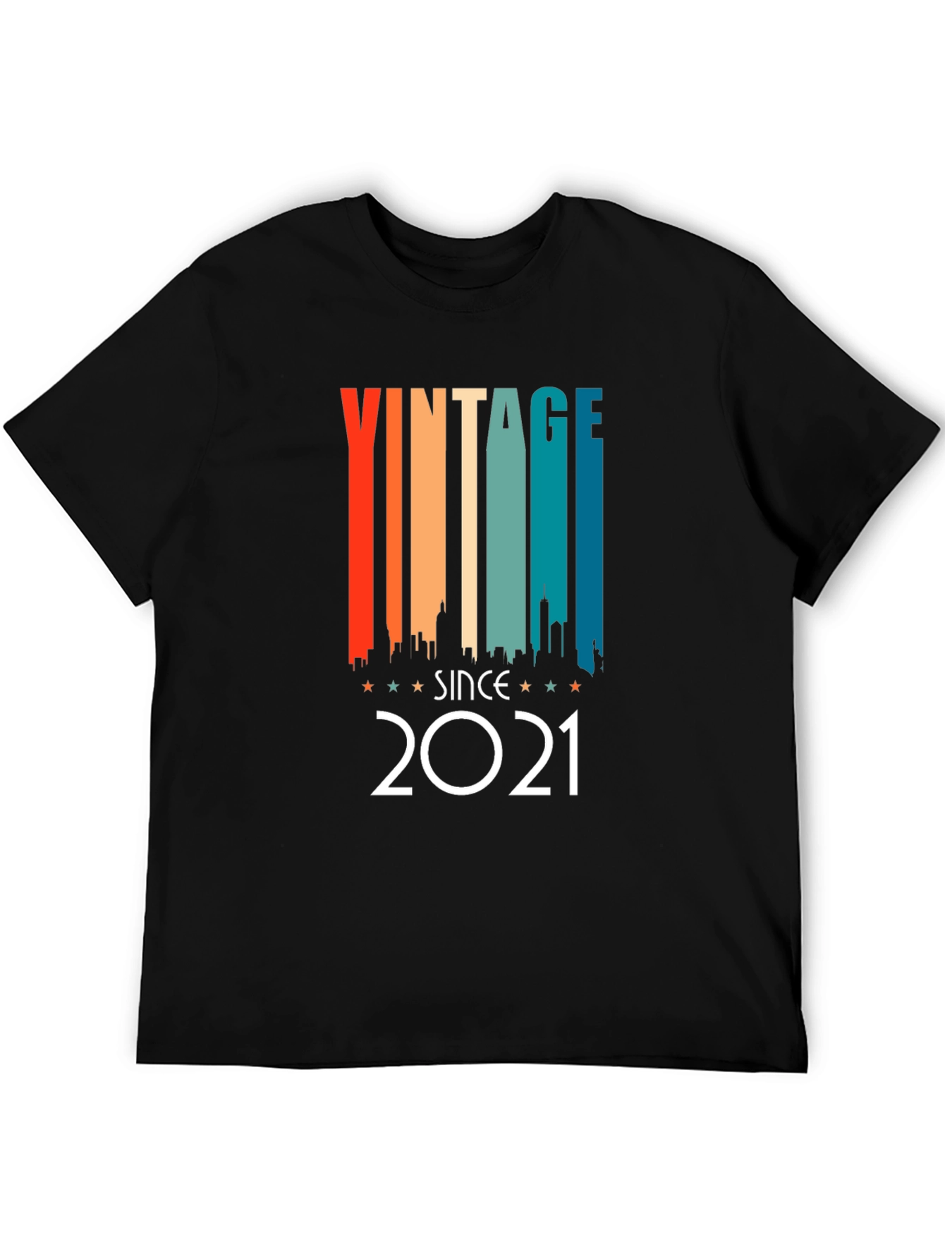 Vintage Since 2021 Graphic T-Shirt