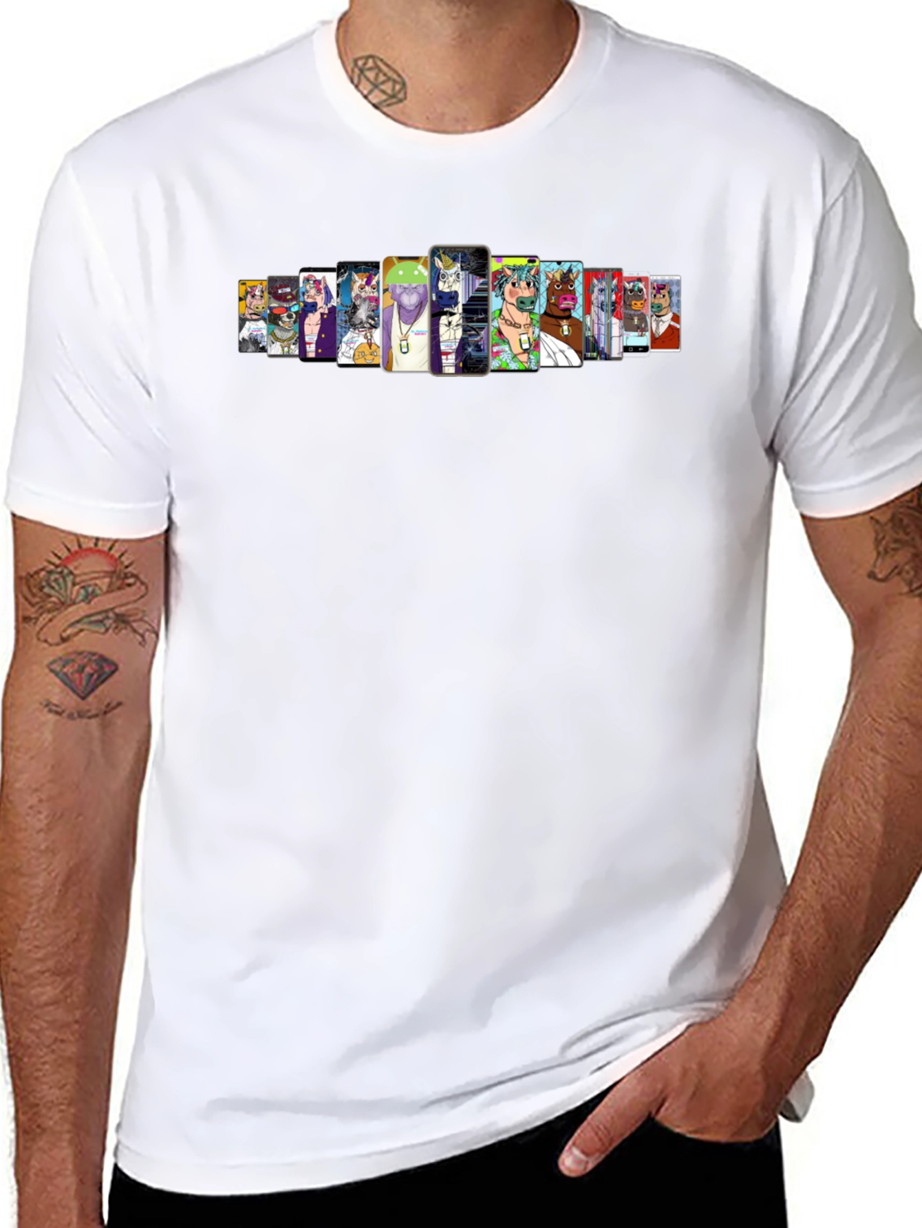 NFT Character T-Shirt - Cool Graphic Tee