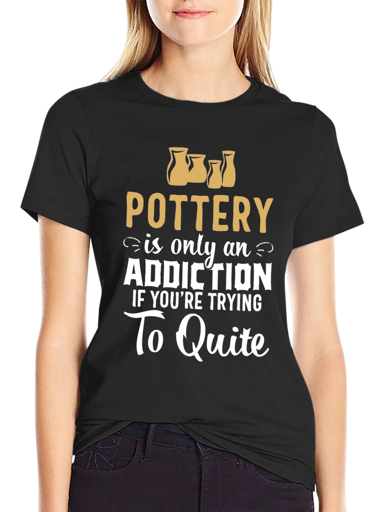 Pottery Addiction Graphic T-Shirt