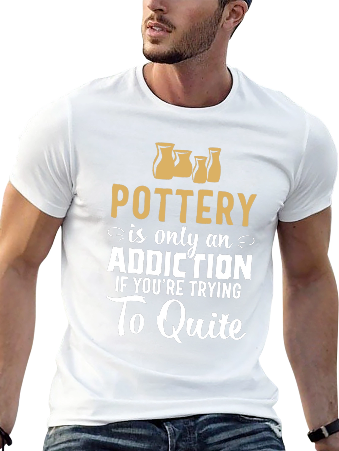 Pottery Addiction Graphic T-Shirt